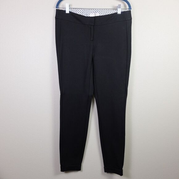 Kenar Black Straight Leg Dress Pants Size 8 - Picture 1 of 6